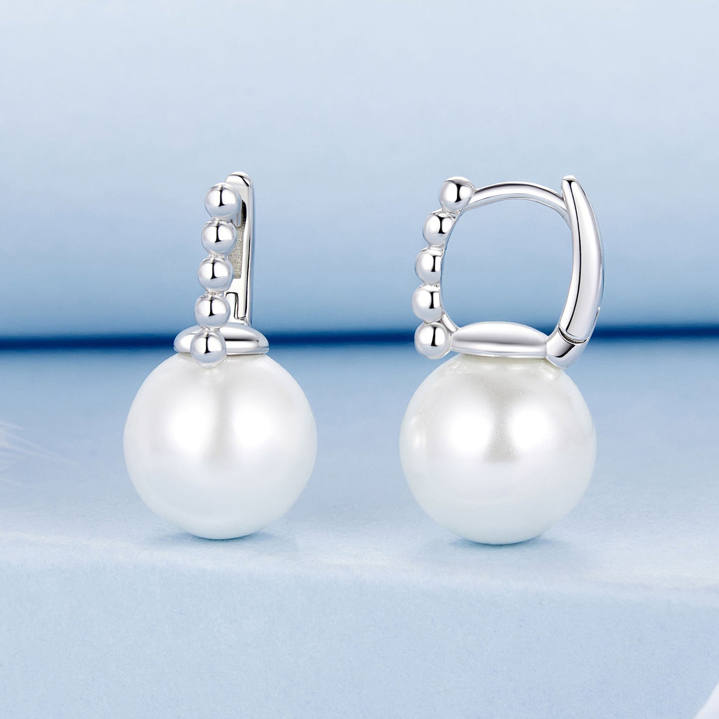 Drop Earrings Classic Pearl S925 Silver